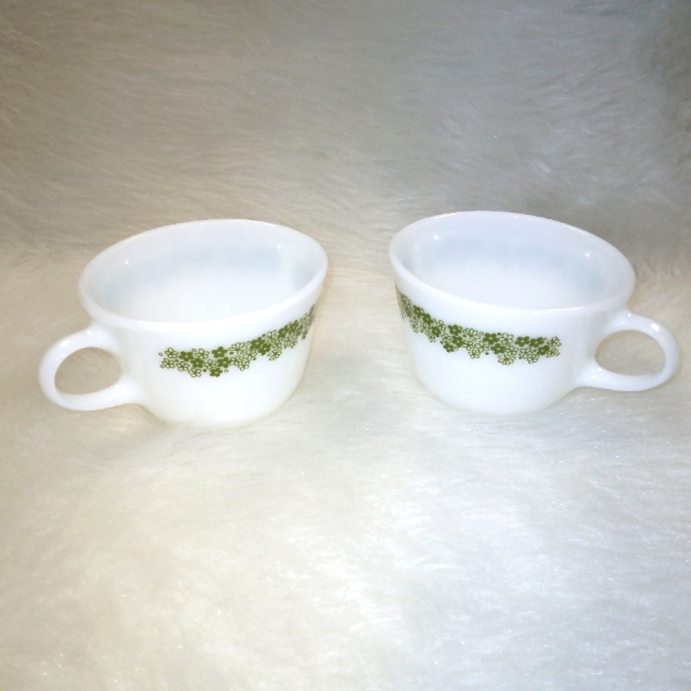 PYREX COMPATIBLES Crazy Daisy Spring Blossom Coffee Cups, 2 cups